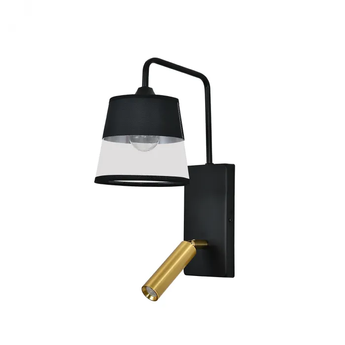 Настенный светильник Escada COMFY 598/1A Black/Brass