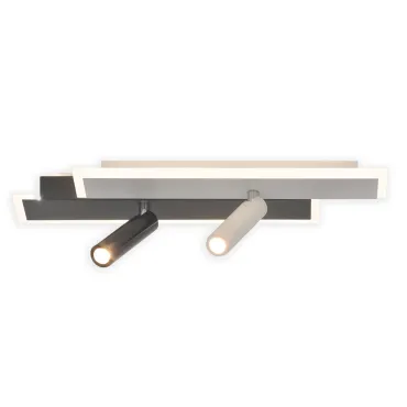 Потолочный светодиодный светильник Escada 20047LED 20047SMA/01LED WH/BK Потолочный светодиодный светильник Escada 20047LED 20047SMA/01LED WH/BK
