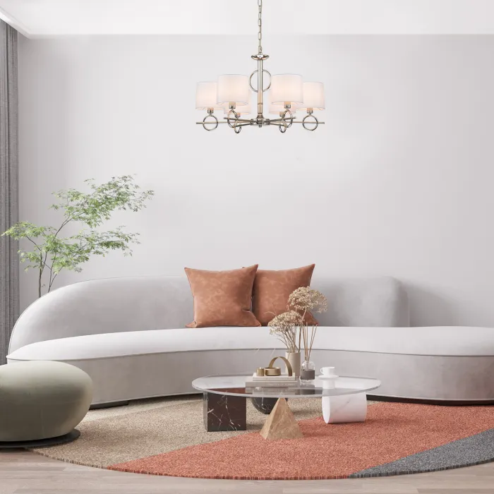 Escada 10167/6PL E14*40W Nickel от ImperiumLoft