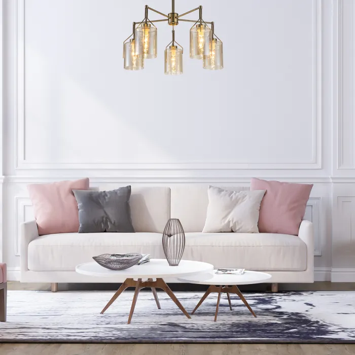 Escada 688/5P E14*40W Brass от ImperiumLoft