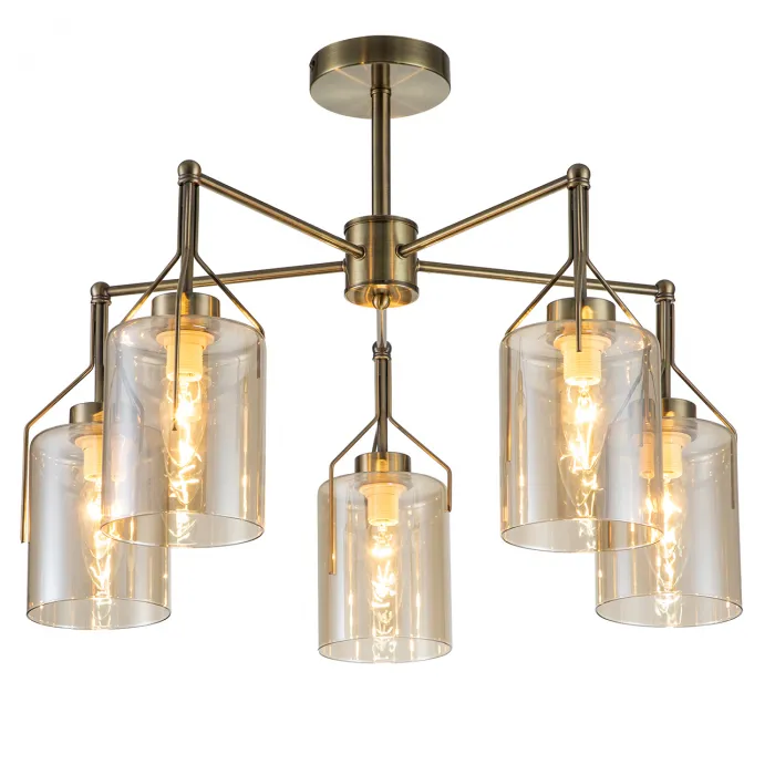 Escada 688/5P E14*40W Brass от ImperiumLoft