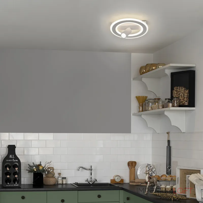 Потолочный светильник Escada 30045LED 20045SMA/01LED WH