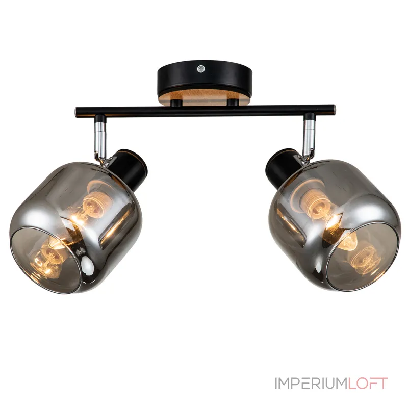 Escada 10177/2A E14*40W Black/Chrome/Wood от ImperiumLoft Escada 10177/2A E14*40W Black/Chrome/Wood от ImperiumLoft