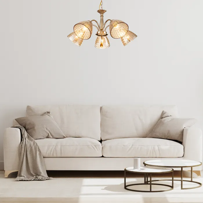Escada 658/5PL E27*40W Gold от ImperiumLoft
