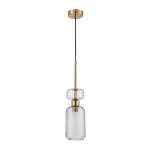 Подвесной светильник Escada 1141/1S E14*60W Antigue copper/Smoke