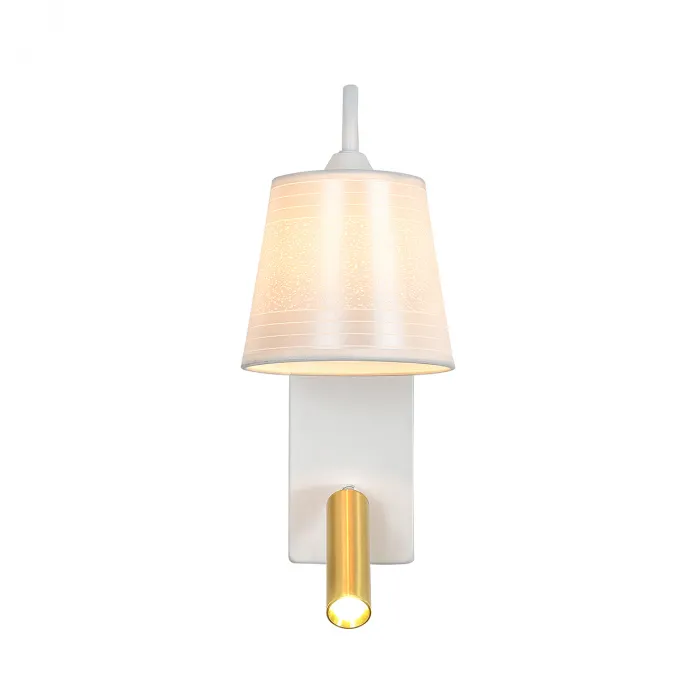 Настенный светильник Escada COMFY 598/1A White/Brass