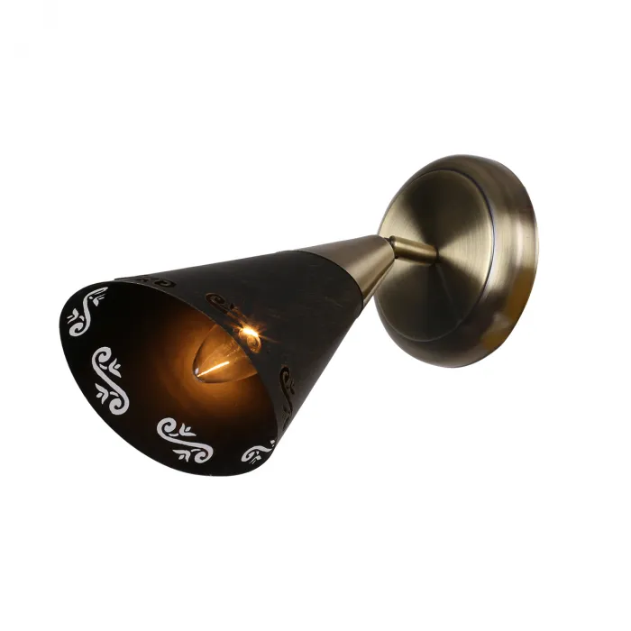 Escada 595/1A E14*40W Brass/Black от ImperiumLoft