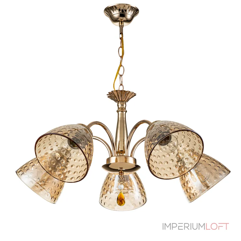Подвесная люстра Escada 658/5PL E27*40W Gold
