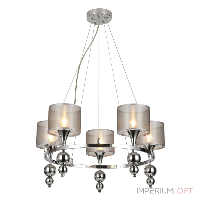 Подвесная люстра Escada 1130/5S E14*40W Chrome