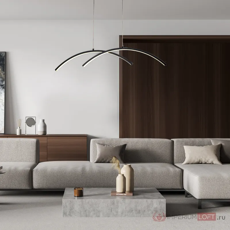 Подвесной светильник Escada SKYLINE 10212/S LED Black от ImperiumLoft