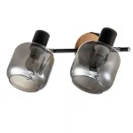 Escada 10177/2A E14*40W Black/Chrome/Wood от ImperiumLoft