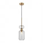 Подвесной светильник Escada 1141/1S E14*60W Antigue copper/Smoke