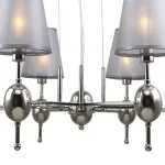 Подвесная люстра Escada 2106/8S E14*40W Nickel