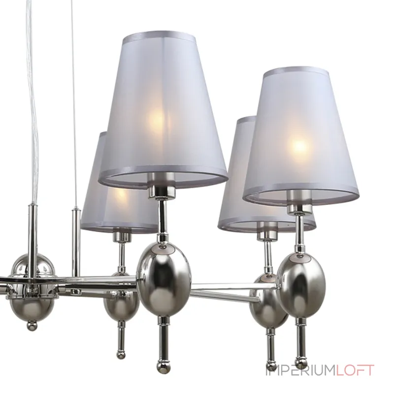 Подвесная люстра Escada 2106/8S E14*40W Nickel