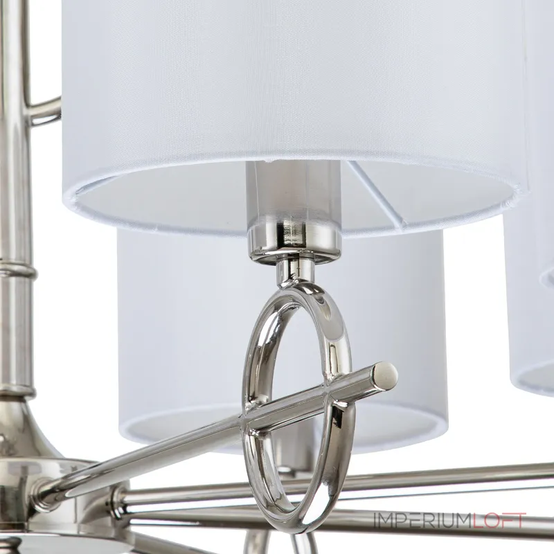 Подвесная люстра Escada 10167/8PL E14*40W Nickel