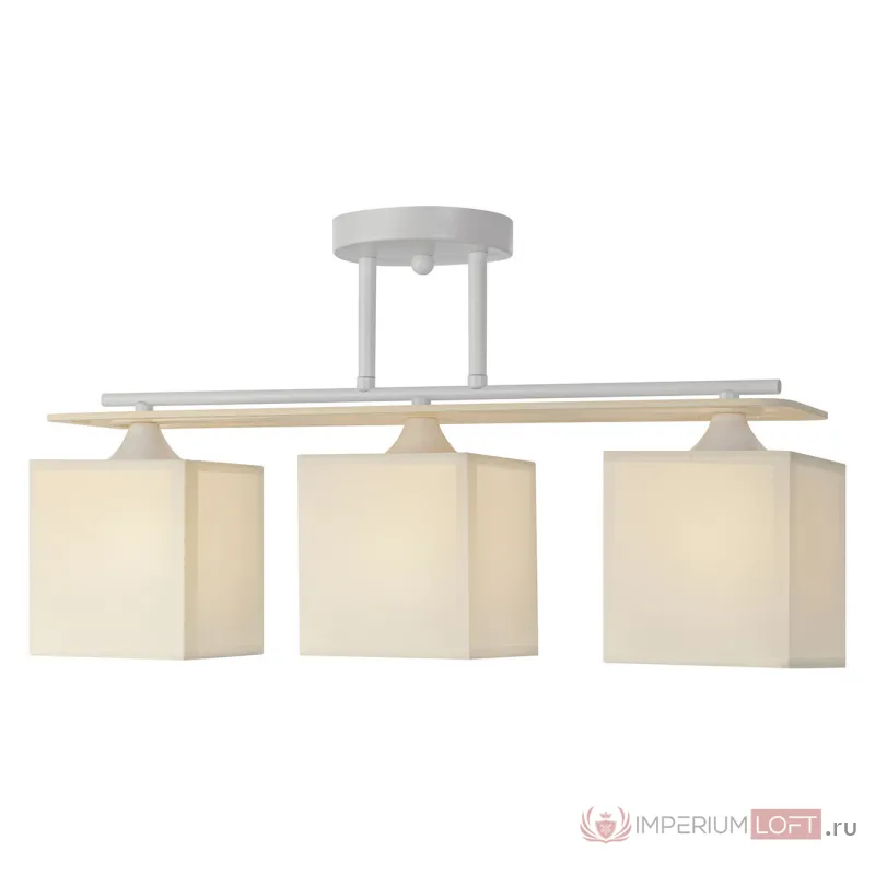 Escada 1117/3PL E27*60W Chrome/White от ImperiumLoft