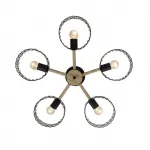 Escada 679/5P E27*60W Black/Wood