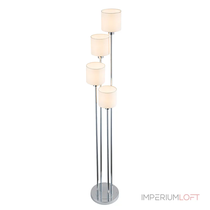 Торшер Escada DENVER 1109/4 Chrome/Beige Торшер Escada DENVER 1109/4 Chrome/Beige