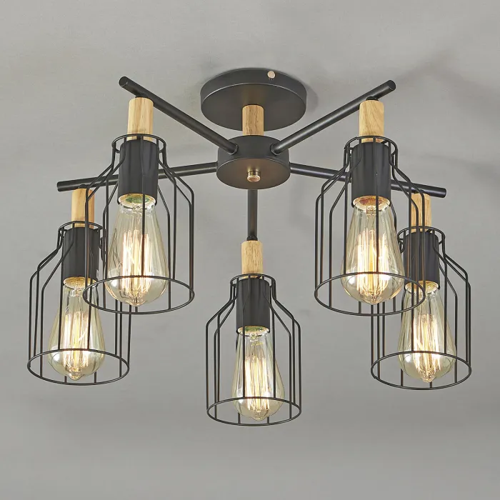 Escada 469/5PL E27*60W Black от ImperiumLoft