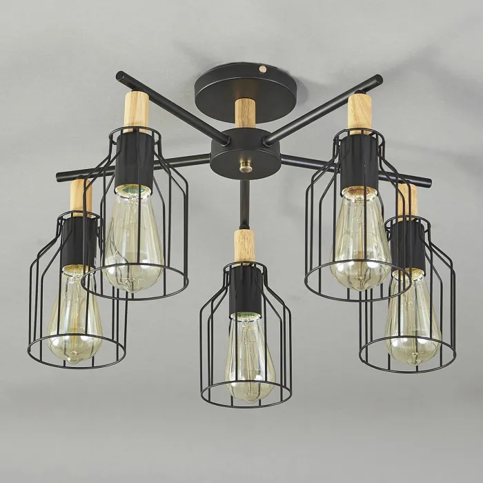 Escada 469/5PL E27*60W Black от ImperiumLoft