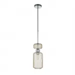 Подвесной светильник Escada 1141/1S E14*60W Chrome/Beige