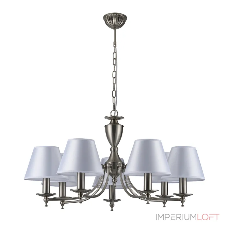 Подвесная люстра Escada 1144/7PL E14*40W Satin nickel Подвесная люстра Escada 1144/7PL E14*40W Satin nickel