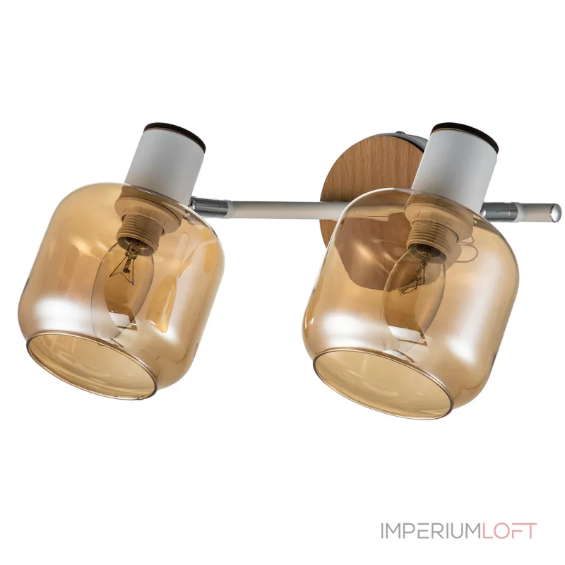 Escada 10177/2A E14*40W White/Chrome/Wood от ImperiumLoft Escada 10177/2A E14*40W White/Chrome/Wood от ImperiumLoft