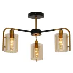 Escada 671/3P E14*40W Black/Gold
