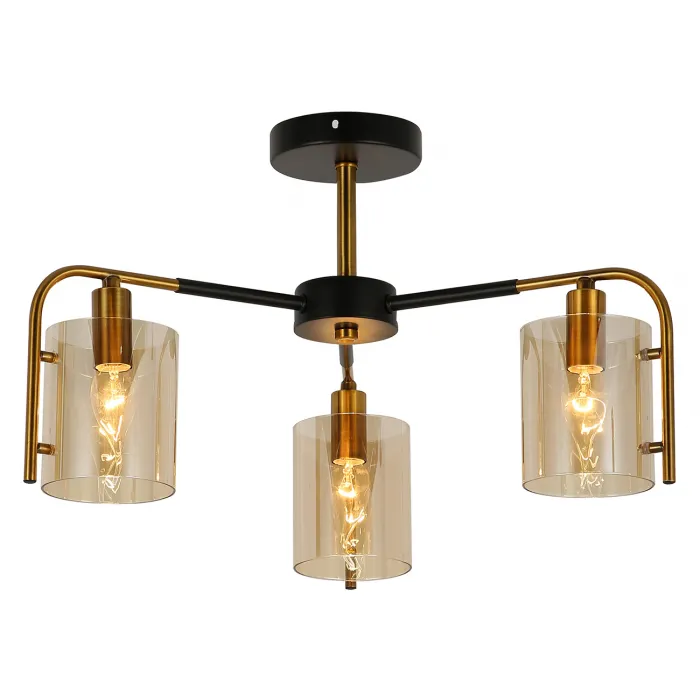 Escada 671/3P E14*40W Black/Gold от ImperiumLoft
