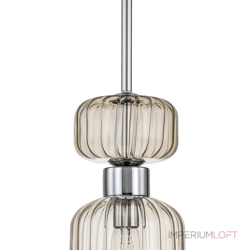 Подвесной светильник Escada 1141/1S E14*60W Chrome/Beige