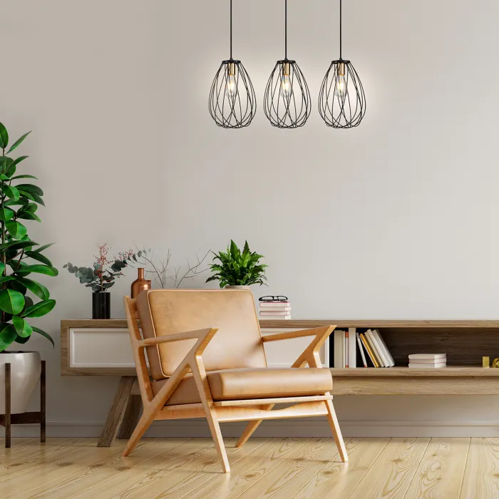 Escada 10180/3S E27*60W Black/Brass от ImperiumLoft
