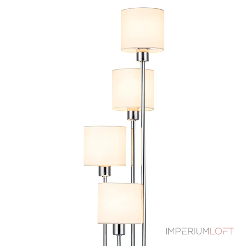 Торшер Escada DENVER 1109/4 Chrome/Beige Торшер Escada DENVER 1109/4 Chrome/Beige