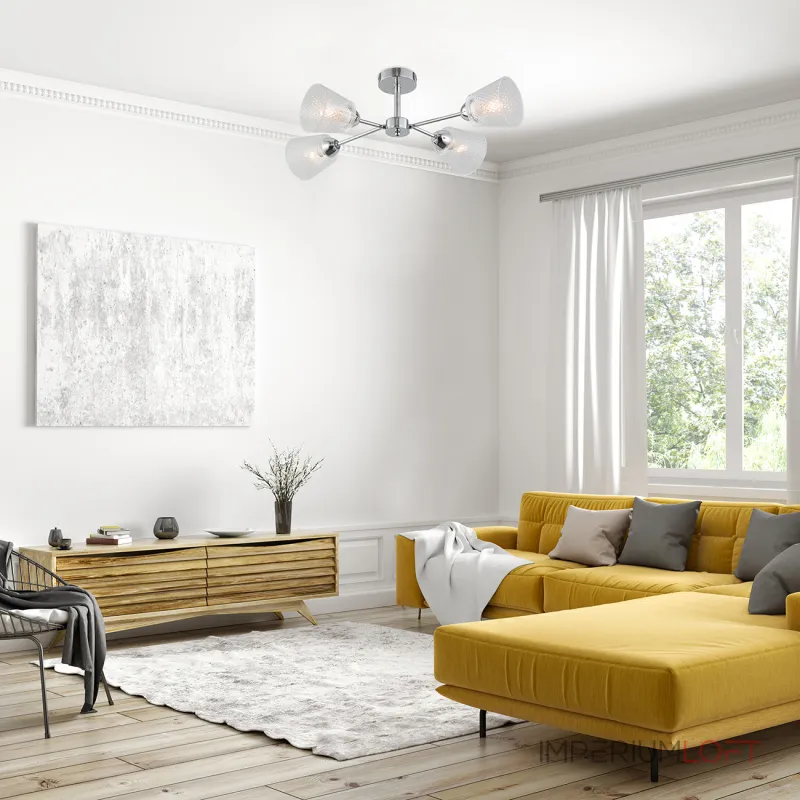 Потолочная люстра Escada AMARANT 1104/4P Chrome Потолочная люстра Escada AMARANT 1104/4P Chrome