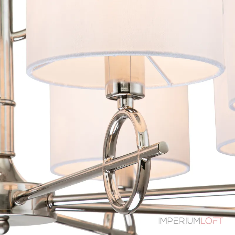 Подвесная люстра Escada 10167/8PL E14*40W Nickel