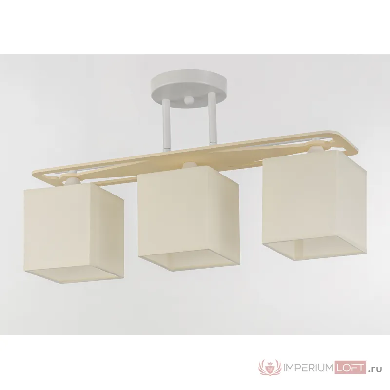 Escada 1117/3PL E27*60W Chrome/White от ImperiumLoft