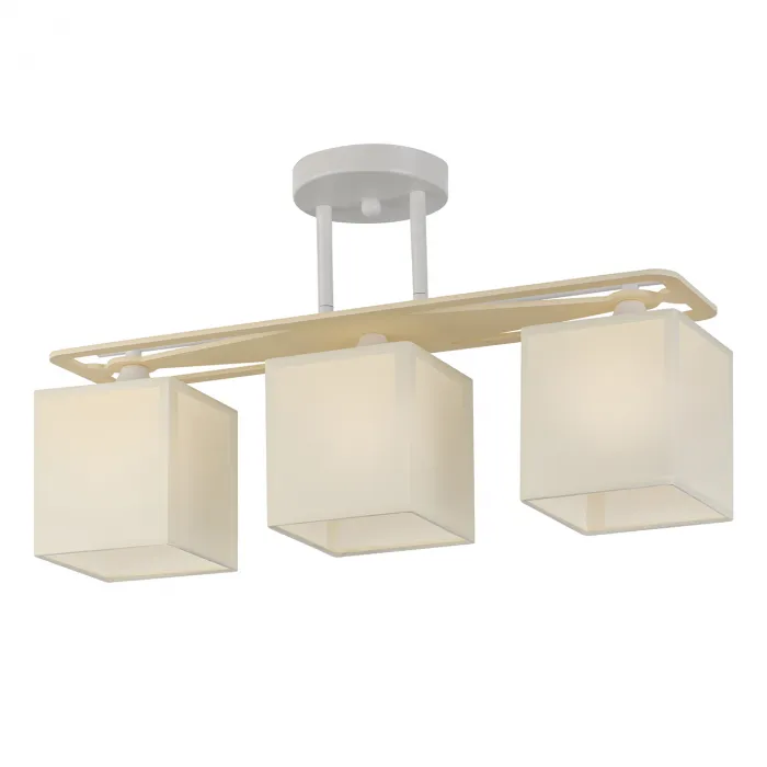 Escada 1117/3PL E27*60W Chrome/White от ImperiumLoft