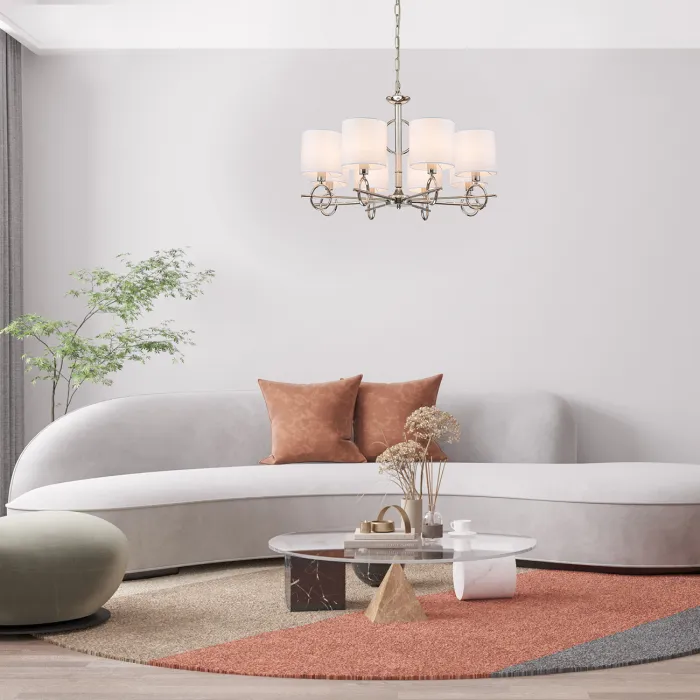 Escada 10167/8PL E14*40W Nickel от ImperiumLoft
