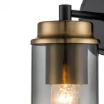 Настенный светильник Escada 2118/1A E14*40W Black/Brass