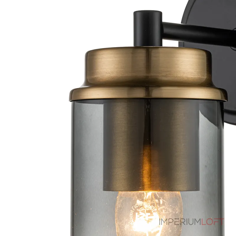 Настенный светильник Escada 2118/1A E14*40W Black/Brass