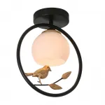 Escada 1113/1P E27*40W Black/Gold
