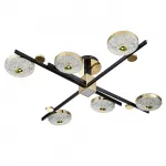 Escada 10219/6 LED*78W Black/Gold