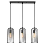 Подвесной светильник Escada 10198/3S E27*60W Black