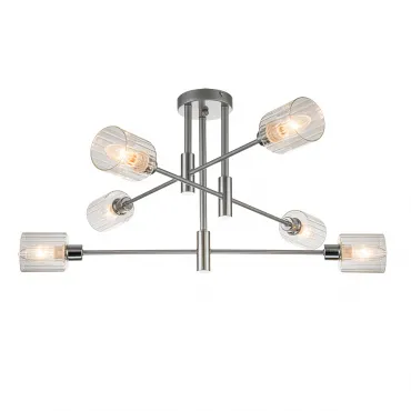 Светильник на штанге Escada 1140/6P E14*40W Silver/Chrome