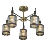 Escada 599/5P E27*60W Antique brass/Black от ImperiumLoft