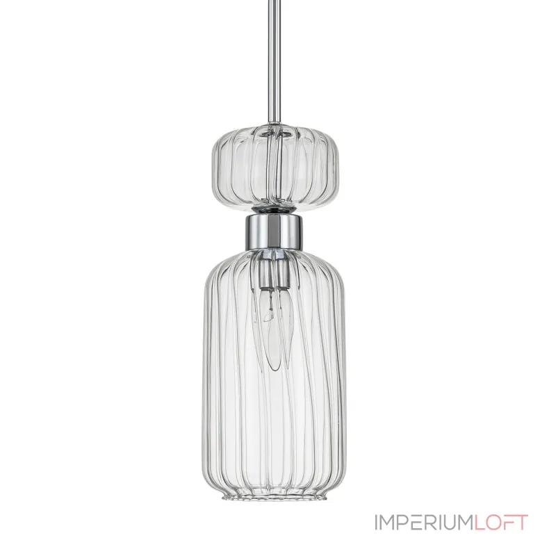 Подвесной светильник Escada 1141/1S E14*60W Chrome/Clear Подвесной светильник Escada 1141/1S E14*60W Chrome/Clear