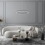 Подвесная люстра Escada 10254/1 LED*43W Black APP Подвесная люстра Escada 10254/1 LED*43W Black APP