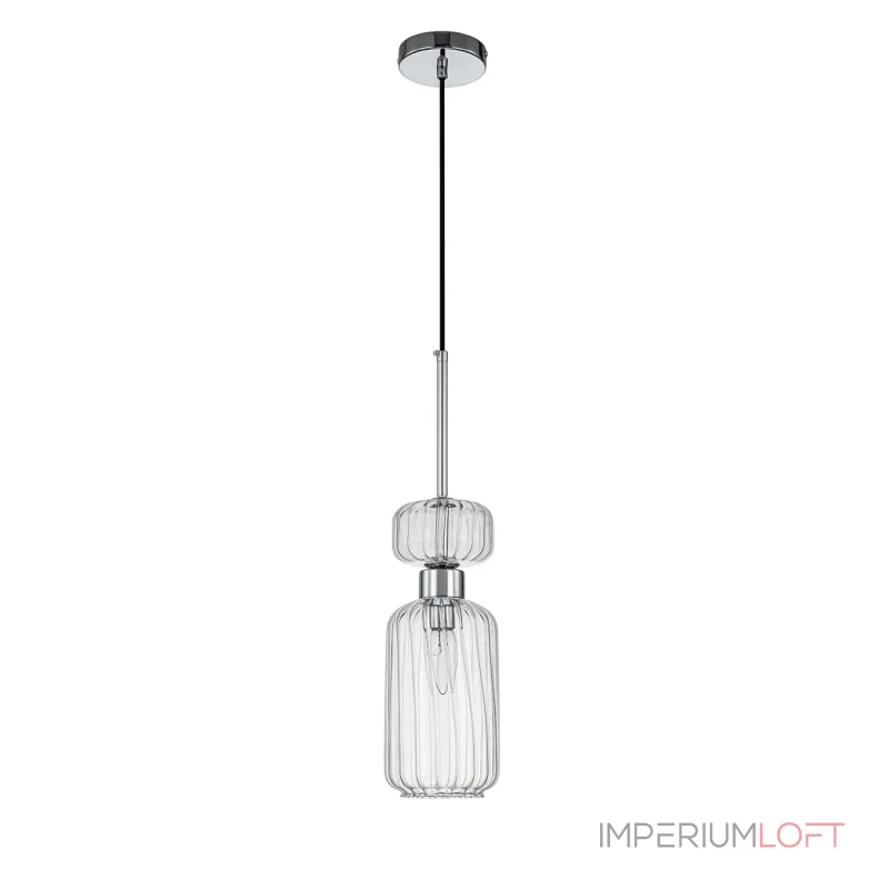 Подвесной светильник Escada 1141/1S E14*60W Chrome/Clear Подвесной светильник Escada 1141/1S E14*60W Chrome/Clear