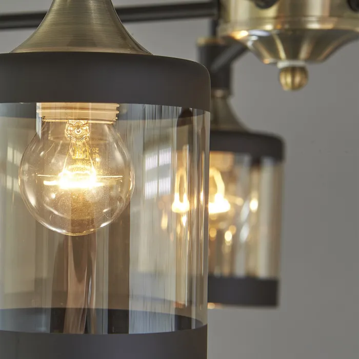 Escada 599/5P E27*60W Antique brass/Black от ImperiumLoft