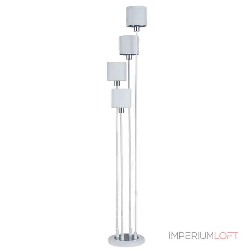 Торшер Escada DENVER 1109/4 White/Silver Торшер Escada DENVER 1109/4 White/Silver
