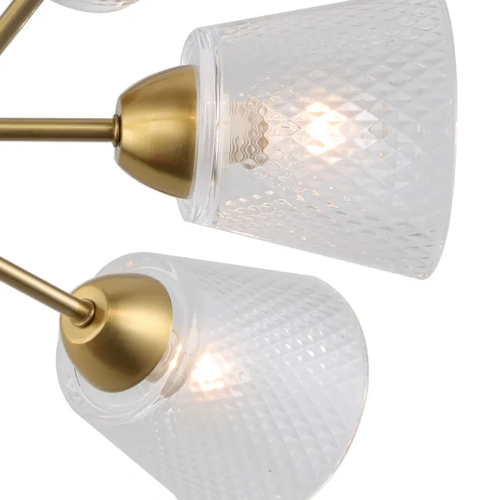 Потолочная люстра Escada AMARANT 1104/6P Brass